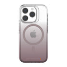 AXS Crystal Shield D3O Case MagSafe Compatible for Apple iPhone 15 Pro - Nude Gradient-Anti-UV material offers a crystal clear design displaying the original design of your phone