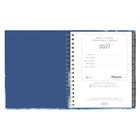 Blueline 17 Months Weekly/Monthly Planner - August to Dec - 9-1/4" H x 7"-1/4" W - Celestial Design - Bilingual-Includes reference calendars
