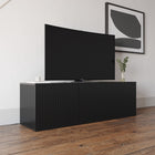 Nexera Trelisse 60 inch TV Stand with 3 doors - Black-4