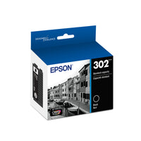 Epson T302 Ink Cartridge - Standard Capacity - Black-Sharp text and brilliant colour for high-quality results, fast-drying ink
