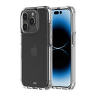 AXS PROShield Plus Drop-tested Clear Case for Apple iPhone 15 Pro - Frosted-Sleek reinforced corners maximize shock absorption by creating an air cushion between your phone and any surface
