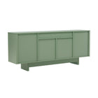 Manhattan Comfort Ella 70.9" Modern Sideboard - Sage Green-15.7" L x 70.9" W x 29.7" H