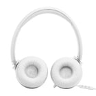 JBL Tune 530C Wired On-Ear Headphones - White-3-button remote with microphone