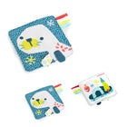 Miniland Feel to Learn: Crinkly Sensory Paper - Sea Lion-Sensory stimulation game for babies from 0 to 6 months
