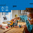 LEGO City Great Vehicles Cement Mixer-Big truck toy with 8 rubber tires and 3 construction worker minifigures