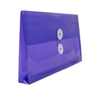 JAM Paper Enveloppes en polyéthylène format no 10, 5 1/4 x 10 po, fermeture à VELCRO, violet, 24/paquet-Paquet de 24