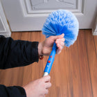 Gritt Commercial Cobweb Duster Brush with 6' Telescopic Pole - 3 Pack-Cobweb duster dust corners, ceilings and vents without scratching
