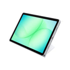 Samsung Galaxy Tab A11+ Book Cover - White-Your tablet awakens as soon as you open the Book Cover so you can get back to your task in no time.