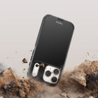 TUFF8 Impact Dual-layer Rugged Case for iPhone 17 Pro Max - Black-Dual-layer: Combines soft silicone and hard polycarbonate layer for superior durability