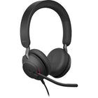 Jabra Evolve2 40 SE Mono USB-C Wired On-Ear Headset with Extension Cable - Unified-Noise Isolation with Angled Earcup