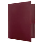 JAM Paper Heavy Duty Plastic 2 Pocket Extra Tough School Folders - Assorted Professional Colours - 6 Pack-Quantity: 6 Folders per Pack | One for each subject & project