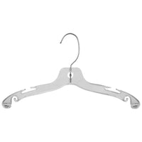 Eddie's - Cintres pour enfants de 14" en plastique - Transparent - 100/pqt-Cintres en plastique pour enfants