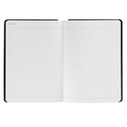 Gry Mattr Contrast Notebook with Pen - Black-Contrast spine with built-in pen loop