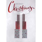 Rosedale Gold General Christmas Greeting Cards/Envelopes - 5-1/2" x 8" - Gifts and a Bow - 6 Pack-Card shop quality greeting cards