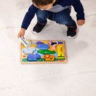 Melissa & Doug - Puzzle à grosses pièces en bois, safari - 8 pièces-8