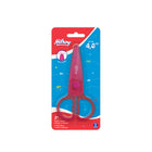 Hilroy Safety School 5" Scissors With Plastic Blade - Blunt Tip - Pink-Lightweight: Easier for small hands to handle and use comfortably for extended periods, helping children develop their cutting skills without the added strain of heavier metal scissors