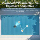 Aiper - Nettoyeur de piscine robotisé sans fil Scuba N3 avec caméra IA, navigation intelligente, recharge sans fil et stationnement en surface-Dimensions : 17,48 x 14,96 x 8,58 pouces