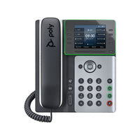 HP Poly Edge E350 Corded/Cordless WiFi/Bluetooth Wall Mountable IP Phone-3.5" 320 x 240 Colour IPS LCD