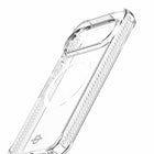 ITSKINS Hybrid_R Case with MagSafe for Pixel 10/10 Pro - Clear-Never-yellowing, crystal clear rigid polycarbonate back