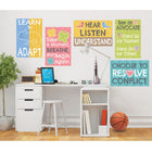 TREND enterprises Inc Ready To Grow Learning Poster - Set of 8-Easy punch-out, attaches to walls with tape or staples. Made with durable, lie-flat paper stock