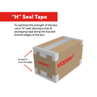 Staples Moving Box - Large - 27" L x 16" W x 15" H-Dimensions of 27" L x 15" W x 16" H offer ample space for packing various items