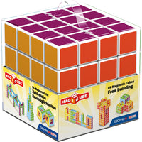 Geomag Magicube Free Building Set - MultiColoured - 64 Piece Set-Everyone will enjoy the magic of these magnetic cubes, which attach to each other with ease to ensure stimulating and imaginative play