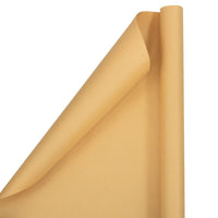 JAM Paper Matte Wrapping Paper - 30" x 25' - Matte Natural Tan - 2 Pack-Colour: Natural Tan Matte 