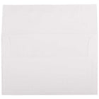 JAM Paper Enveloppes d'invitation Strathmore A10 - 6 x 9,5 po - Vergé blanc brillant - paquet de 50-Taille : A10 (6 x 9,5 pouces)