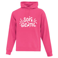 ATC Pink Shirt Day Hoodie - Youth - XL - French-Order your pink t-shirts and hoodies! Students and staff can participate in a cause that promotes empathy, compassion and kindness