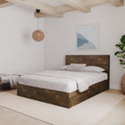 Nexera Panel Headboard - Full Size - Truffle-Not compatible with metal bed frames