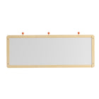 Flash Furniture - Systeme mural STEAM Bright Beginnings de qualite commerciale à trois panneaux en bois-Se marie parfaitement avec les elements de tableau mural STEAM pour un divertissement multifonctionnel