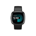 Google Fitbit Versa 4 Smart Watch - Black/Graphite Aluminium-Built in GPS: See real-time pace & distance without your phone using built-in GPS during outdoor runs, rides, hikes and more