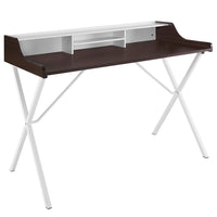 Modway Bin 47" Office Desk - Cherry-Contemporary student desk/table