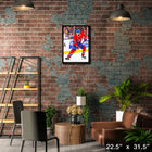 Patrik Laine Montreal Canadiens - Framed Canvas - 22" x 31"-Officially licensed by the NHL and NHLPA