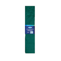 DBLG Import - Papier crêpe - 20 po x 7.5 po - vert forêt - Paquet de 12-Le papier crêpe solide peuvent être étirés et façonnés à l'infini.