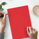Jam Paper Legal Colored 24 lb Paper - 8.5" W x 14" L - Red Recycled - 100 Sheets-Make your work stand out with premium colored paper