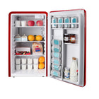Magic Chef 3.2 cu. ft. Retro Mini Refrigerator without Freezer - Red-17.5" x 21.4" x 30.71"