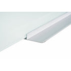 MasterVision - Tableau effaçable à sec en verre magnetique River - 24 po L x 36 po l-Aimants, plumier et materiel de montage mural inclus