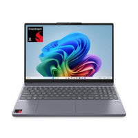 Lenovo IdeaPad 3x 15.3" Touchscreen Laptop - Qualcomm Snapdragon X Series - 1 TB SSD - 16 GB RAM - Windows 11 Home – Grey-Computer Model Series: 83HM0000US