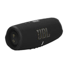 JBL Charge 5 Wi-Fi and Bluetooth Portable Speaker - Black-Portability with 20 hours of battery life: Enjoy long-lasting listening adventures as you easily take the JBL Charge 5 Wi-Fi with you from room to room, then out to the beach or a backyard pool party. With up to 20 hours of battery life, you can play music till the sun goes down—and comes back up again—before you’ll need a recharge.