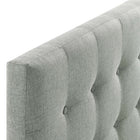 Modway Emily Upholstered Fabric Queen Headboard - Grey-6