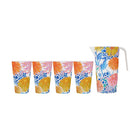 Maxwell & Williams Sunburst Jug with Tumblers - 2 L - Set of 5-Handwash Recommended