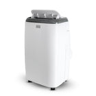 BLACK+DECKER 5,000 BTU SACC/CEC Portable Air Conditioner-SIMPLE & QUICK TO INSTALL: Just roll this portable air conditioner with 4 wheels into any room with a double hung or sliding window. Attach the included hose (4’ 11” long) & window adapter, & plug it in to an outlet using the 70.8 inch long power cord. When not in use, just unhook & store. Window kit includes foam seal, slider bracket, 5.9 inch diameter air exhaust hose, hose inlet and outlet, 2 locking screws and drain hose.