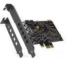 Creative Labs - Carte son 70SB187000000 Sound Blaster Audigy FX PCIe v2 - Noir-Dispose d'une prise casque/sortie frontale de 3,5 mm pour une sortie audio de haute qualité