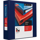 Staples - Reliure robuste à anneaux en D - 3 po - bleu-Anneaux sans interstice Gap Free pour un bon alignement