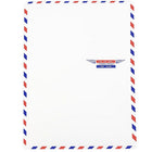 JAM Paper Enveloppes pour correspondance aérienne avec ouverture de style catalogue, 9 x 12 po, 25/paquet-Enveloppes conçues pour la correspondance aérienne