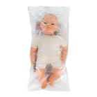 Miniland - Poupées en tissu doux - 15-3/4" - Asiatiques-Vêtu d'une grenouillère cousue