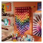 Crayola Construction Paper - 10 Colours - 120 Sheets-12 sheets each of Pink, Red, Orange, Yellow, Green, Brown, Purple, Blue, White and Black