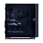 Quoted Tech Shield Gaming Desktop PC - AMD Ryzen 7 7800X3D - NVIDIA RTX 5070 - 32 GB RAM - 2 TB NVMe SSD - Windows 11-32GB DDR5 5600MHz
