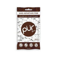 PUR Gum Chocolate Mint Bag - 77 g-Chocolate Mint Gum